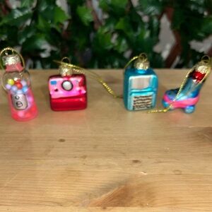 Colorful Miniature Ornament Set
